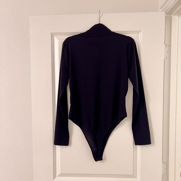 Kith Black Bodysuit Turtleneck Long Sleeve, NEW - Picture 4 of 5